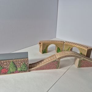 Thomas & Friends Train Wooden Tunnel Bridge Arche Set 2000/2001
